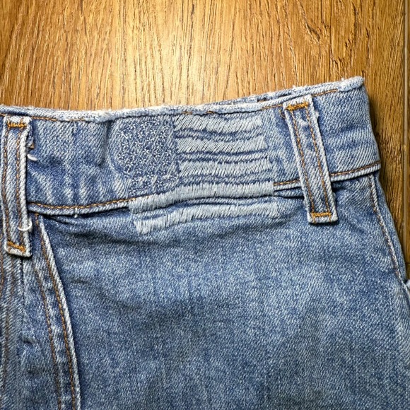 REVICE Denim Venus Star Cutoffs Raw Hem Star Shorts Womens Size 26 USA Made Boho - Picture 8 of 10
